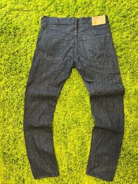 Edwin ED-55 Regular Tapered Dark Denim Jeans Size 33x34